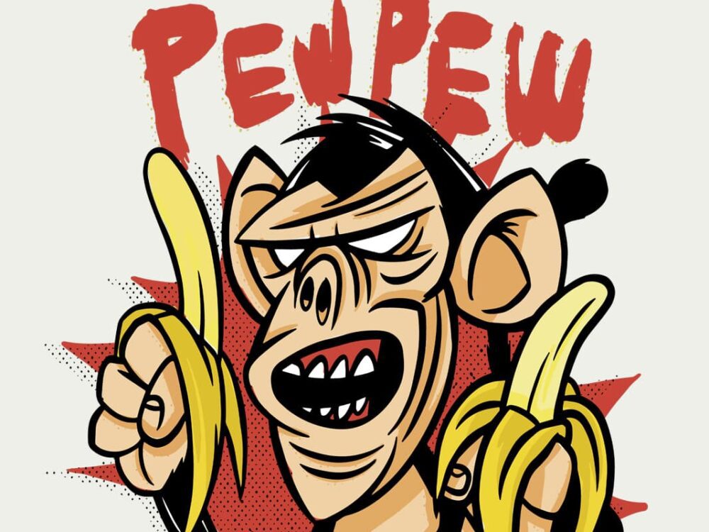 Camiseta Pew Pew BANANA FAKAS - 16468-BananafakasTshirt-shirt-camisetas