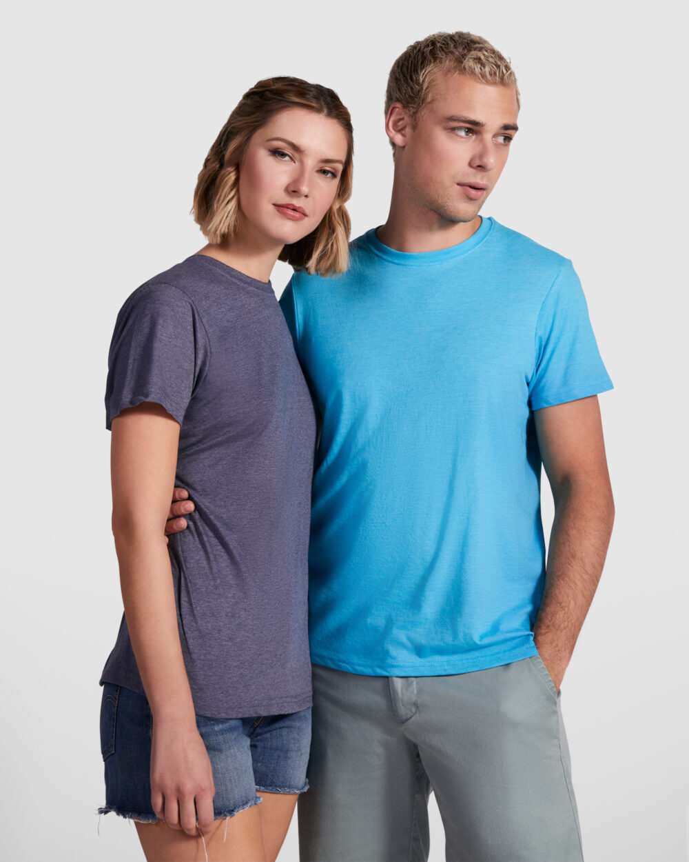 Camiseta manga corta ligeramente entallada con acabado vigoré - 6661_255_1_3