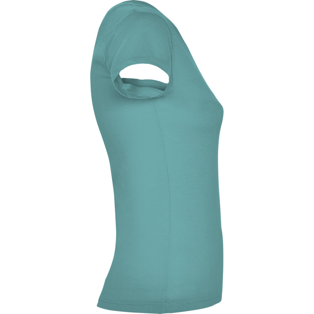 Camiseta de mujer escote V manga corta 155G - p_6646_267_8_1