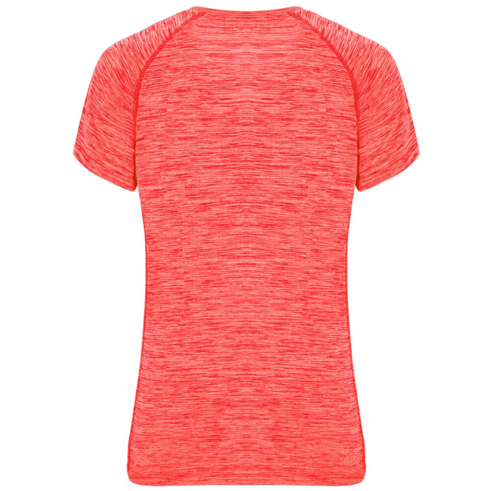 Camiseta técnica entallada de mujer / poliéster / manga corta ranglán. - p_6649_244_2_1
