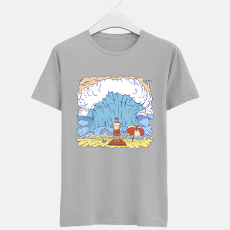 Camiseta Algodón Orgánico Gran ola