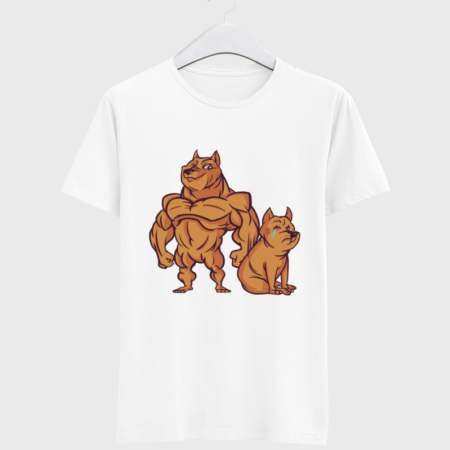 Camiseta Algodón Organico perro MEME