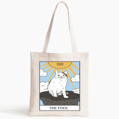 Bolsa de algodon Gato meme