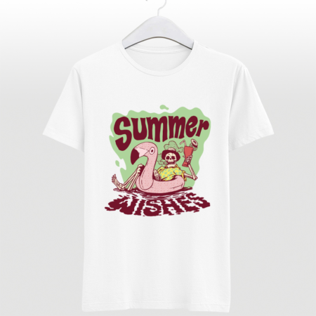 Camiseta Blanca Summer wishes
