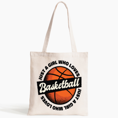 Bag just a girl who loves basketball