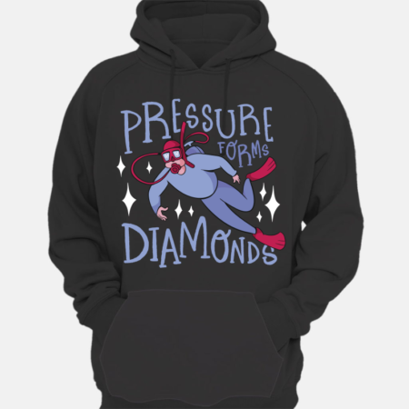 Pressure forms diamonds
