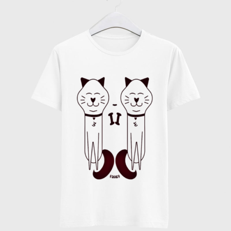 camiseta Gatos pareja