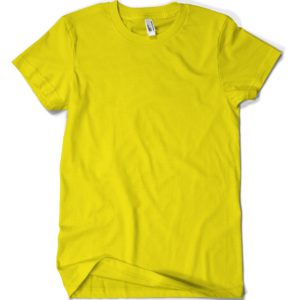 camiseta-frontal-color-amarillo
