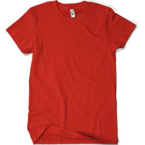 camiseta-frontal-color-rojo
