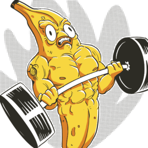 Camiseta Platano Gym - BODYBUILDER-1