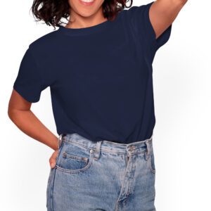 Camiseta Te amo más que a la Pizza - Camiseta azul con logo