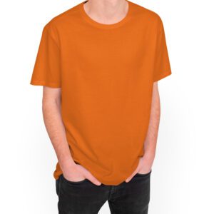 Camiseta Fantasmas solo quieren divertirse - Camiseta naranja con logo