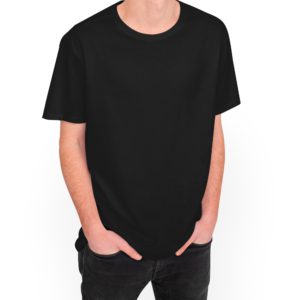 Camiseta Bicicleta Genial - Camiseta negra con logo