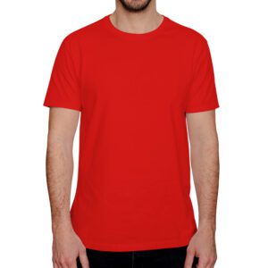 Camiseta la belleza no es una talla - Camiseta roja con logo