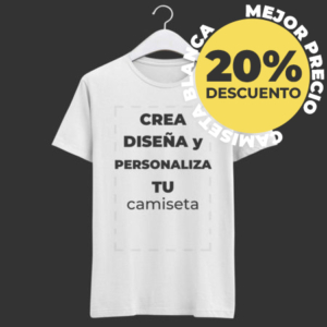  - Camiseta blanca con logo