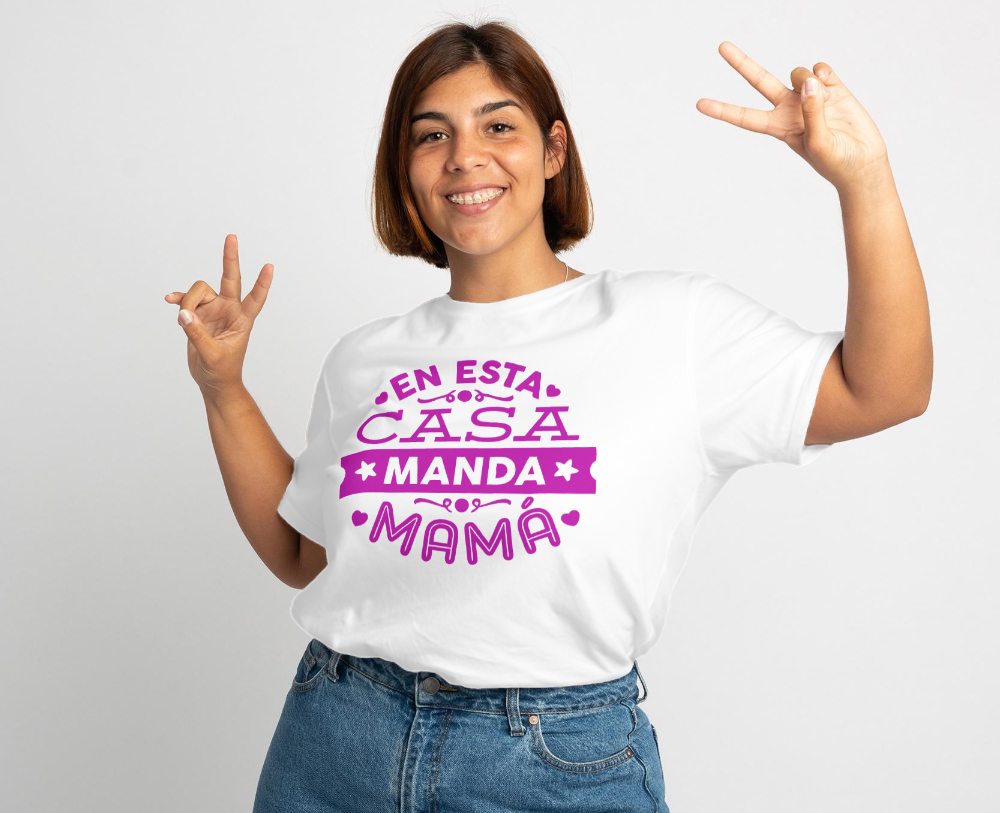 Camisetas personalizadas para Madres - Camiseta para con logo