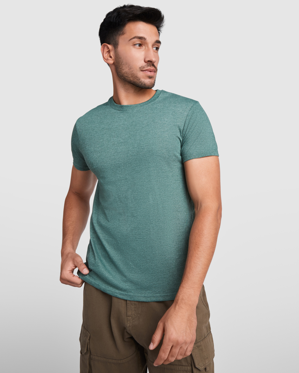 Camiseta de manga corta tubular con acabado vigoré. - 6660_257_1_5