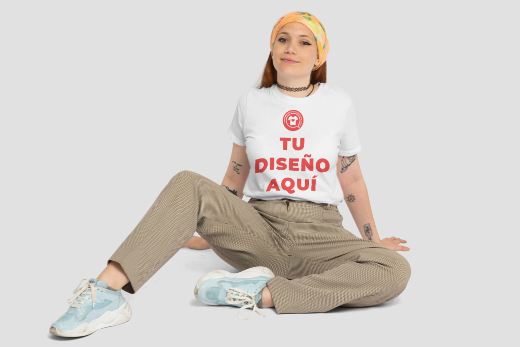 Camisetas personalizadas en Murcia - girl-in-bandana-sitting-t-shirt-mockup-_-start-editing-online-1500x1000-1