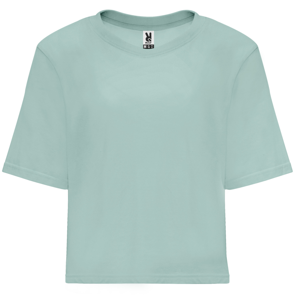 Camiseta de talle corto y holgado para mujer con manga corta - p_6687_126_1_1