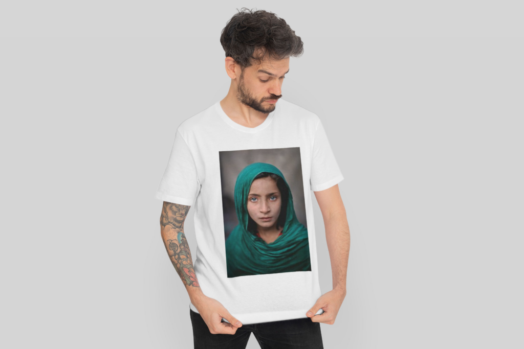 Camisetas Personalizadas con Foto - Camiseta blanca con logo