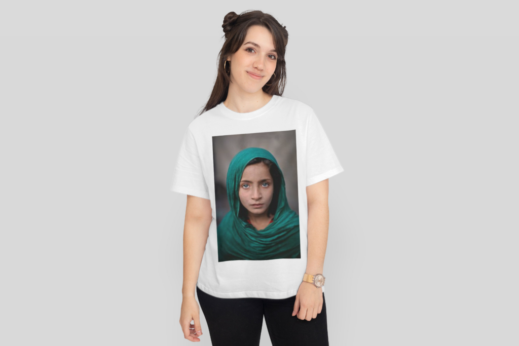 Camisetas Personalizadas con Foto - Camiseta blanca con logo