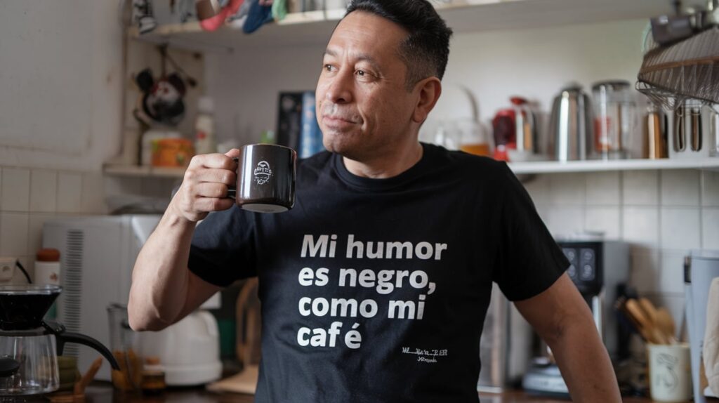 Camisetas Personalizadas con Frases – Diseña Online tu Mensaje - Camiseta cafe con logo