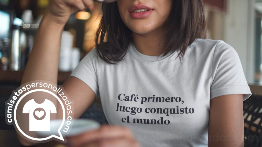 Camisetas Personalizadas con Frases - Camiseta con con logo