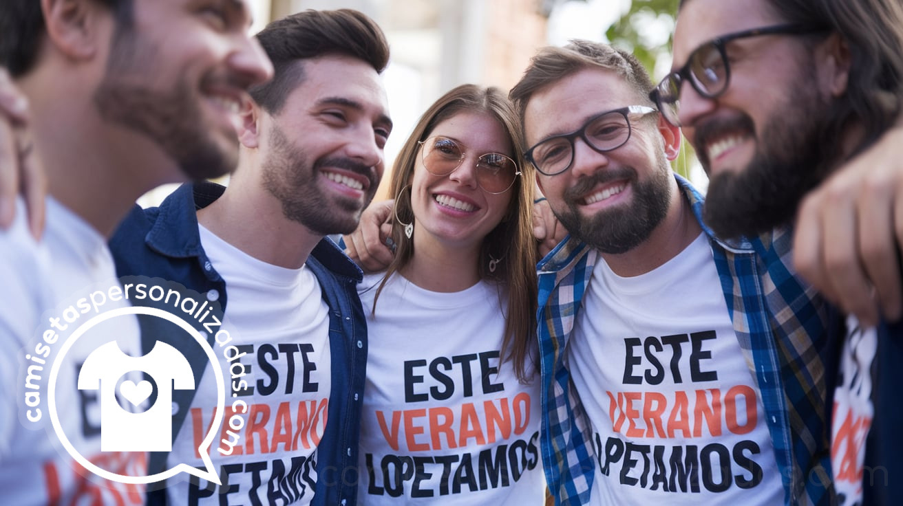 camisetas peña amigos fiesta
