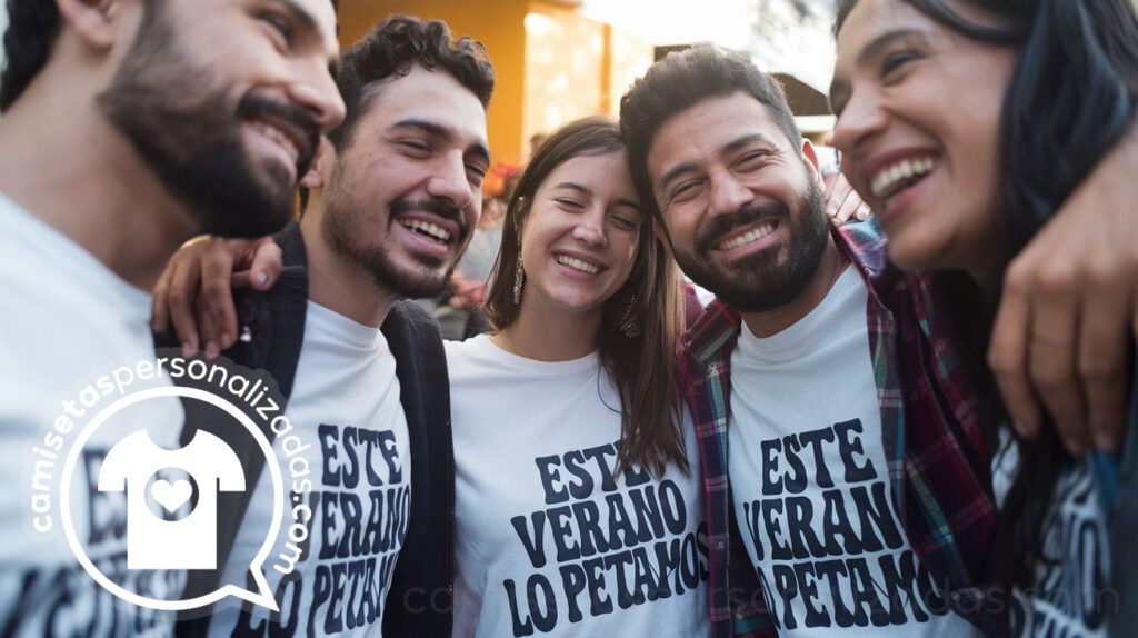 camisetas personalizadas fiestas peñas pueblo