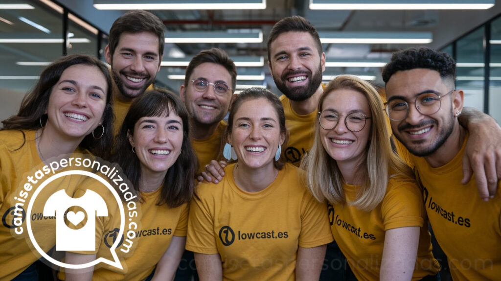 Camisetas personalizadas en Castellon - equipo-camisetas-con-logo-empresa