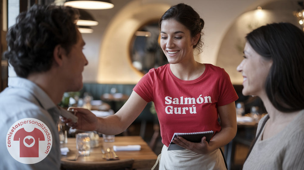 Camisetas Personalizadas para Bares y Restaurantes - amiseta-con-logo-bar