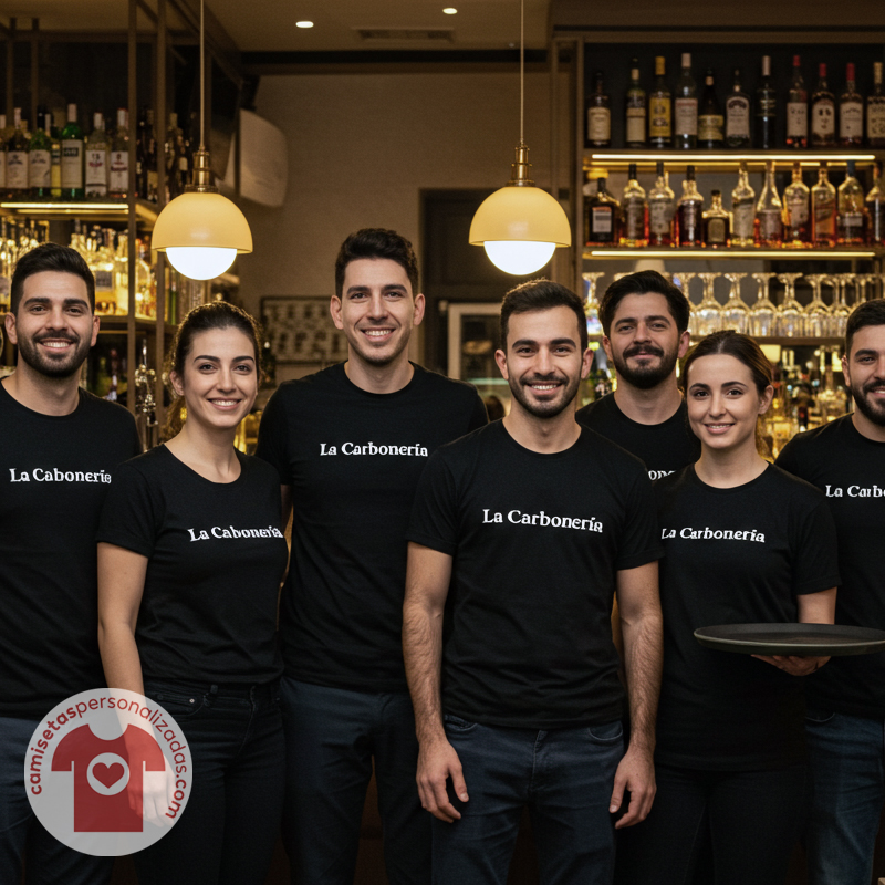 Camisetas Personalizadas para Bares y Restaurantes - camisetas-peersonalizadas-para-bares-y-yrestaurantes