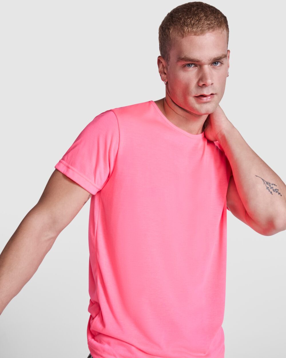 Camiseta de manga corta en colores flúor - 6534_228_1_1
