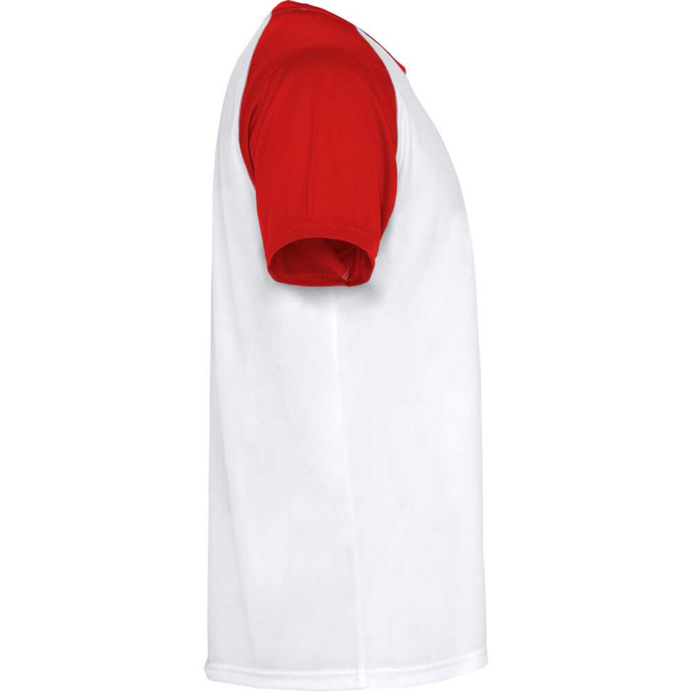 Camiseta deportiva de manga corta ranglan Bicolor - p_6650_0160_8_1