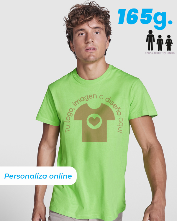 Camisetas Personalizadas - Camiseta personalizable con logo