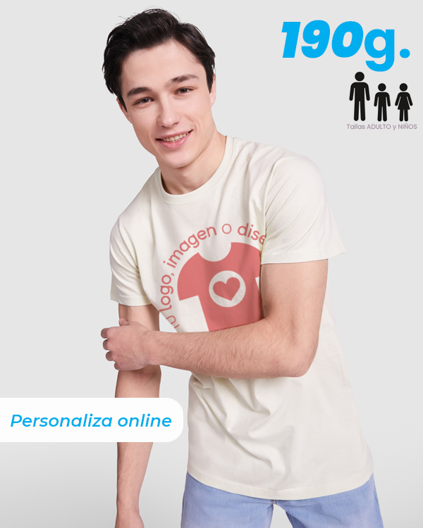 Camisetas Personalizadas - Camiseta personalizable con logo