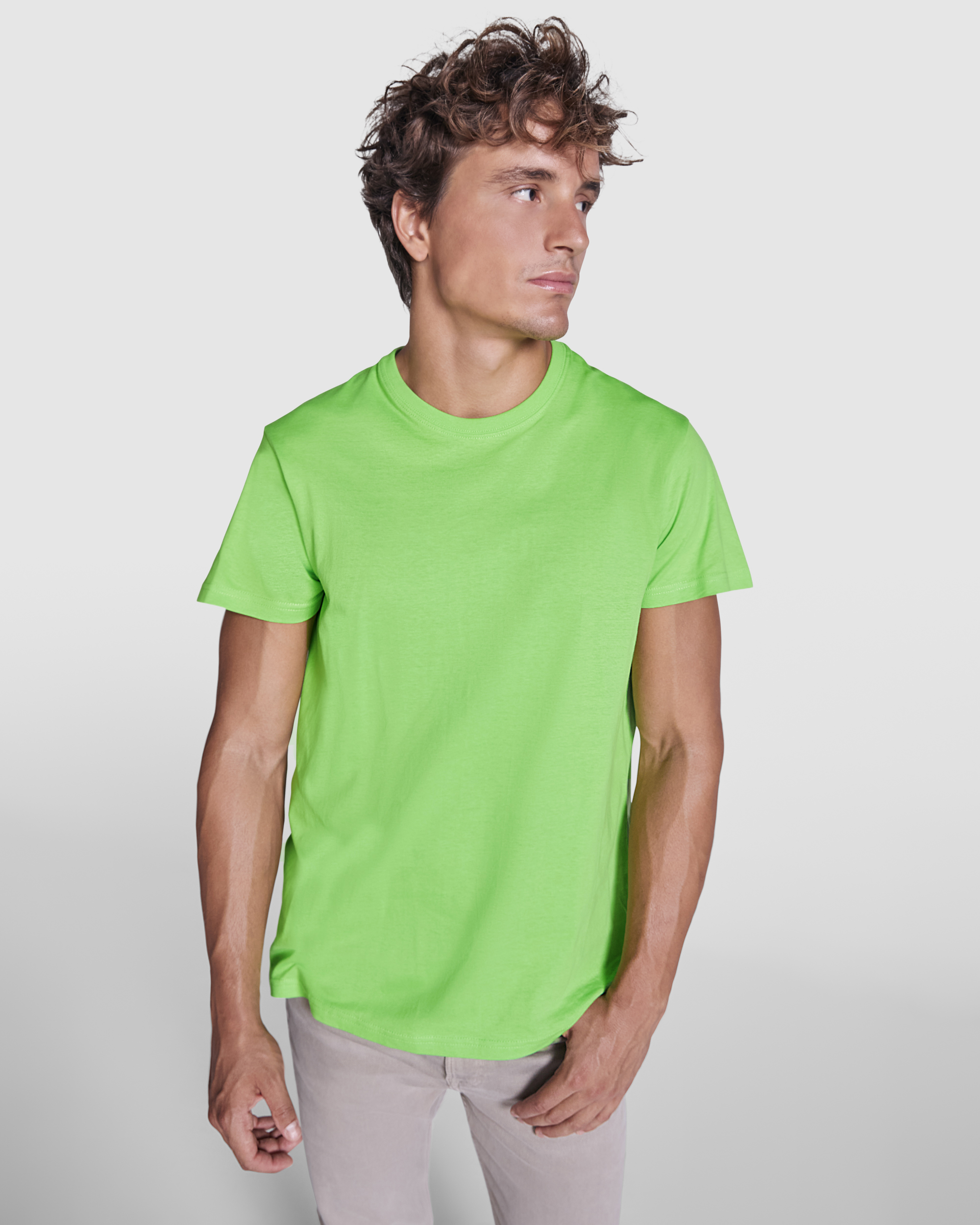 Camiseta 165 g — detalle / espalda