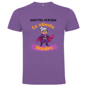 Camiseta personalizada – Homenaje a abuelas superheroínas - Camiseta abuela con logo