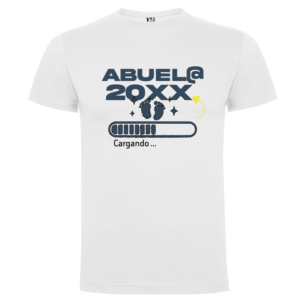 Camiseta personalizada anuncio embarazo | Futuros abuelos 2024 - Camiseta abuelo con logo