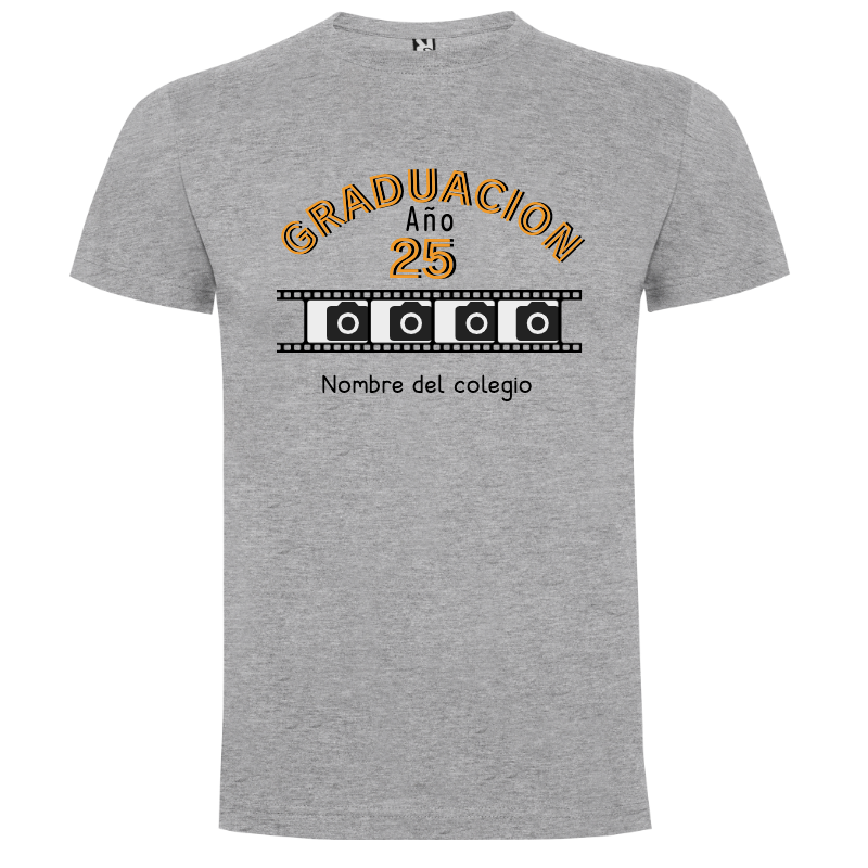 Camiseta graduación personalizada | Recuerdo único 2025 - Camiseta con con logo