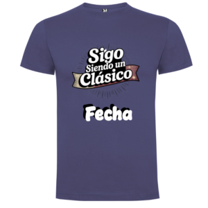 Camiseta Personalizada Cumpleaños | «Sigo Siendo Clásico» - Camiseta cumpleanos con logo