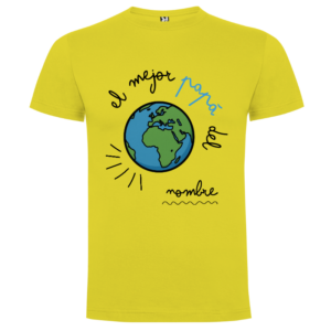 Camiseta personalizada papá | Regalo único con nombre - Camiseta el con logo