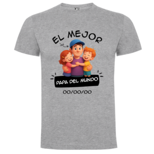 Camiseta personalizada para papá | Regalo tierno e ilustrado - Camiseta eres con logo