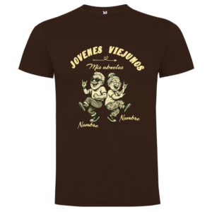Camiseta Personalizada Retro Abuelos Rockeros | Regalo Divertido - Camiseta jovenes con logo