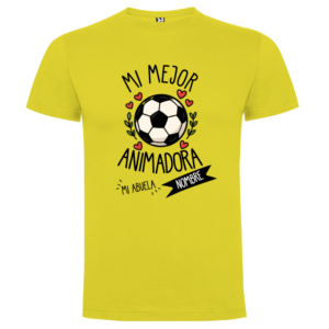 Camiseta personalizada para abuelas | Regalo fútbol emotivo - Camiseta mi con logo