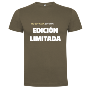 Camiseta personalizada | No soy rara, soy edición limitada – Regalo original - Camiseta no con logo
