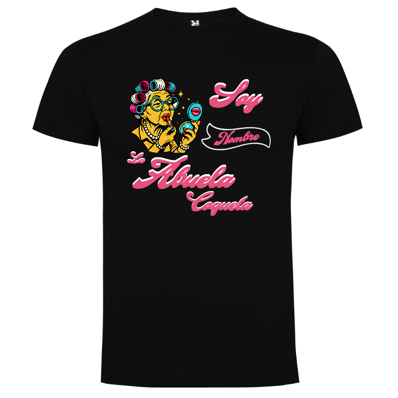 Camiseta Personalizada Abuela Coqueta | Regalo Único y Divertido - Camiseta soy con logo