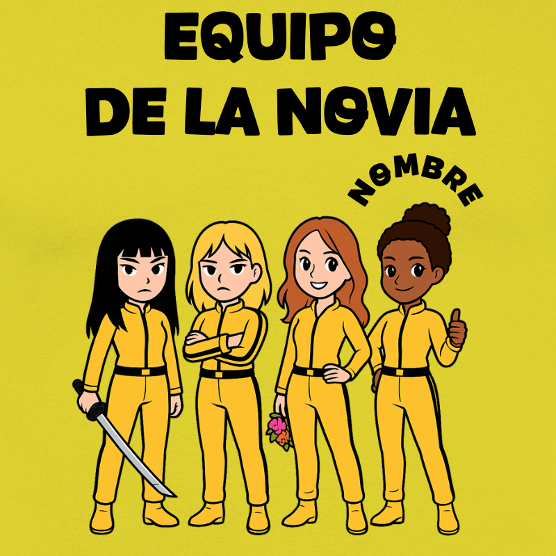 Camiseta personalizada para despedidas de soltera | Equipo de la Novia - product-100998673-image-1