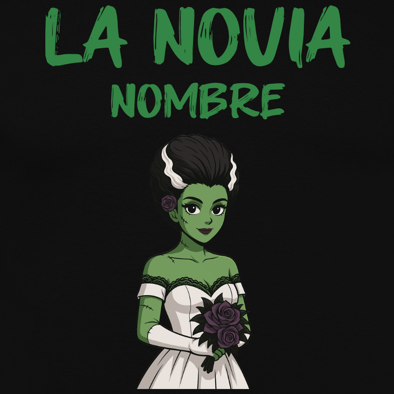Camiseta Personalizada Novia Frankenstein | Despedida de Soltera - product-100998830-image-1