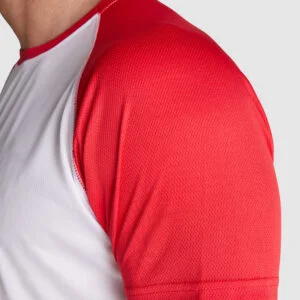 Camiseta deportiva de manga corta ranglan Bicolor - 6650_0160_3_1